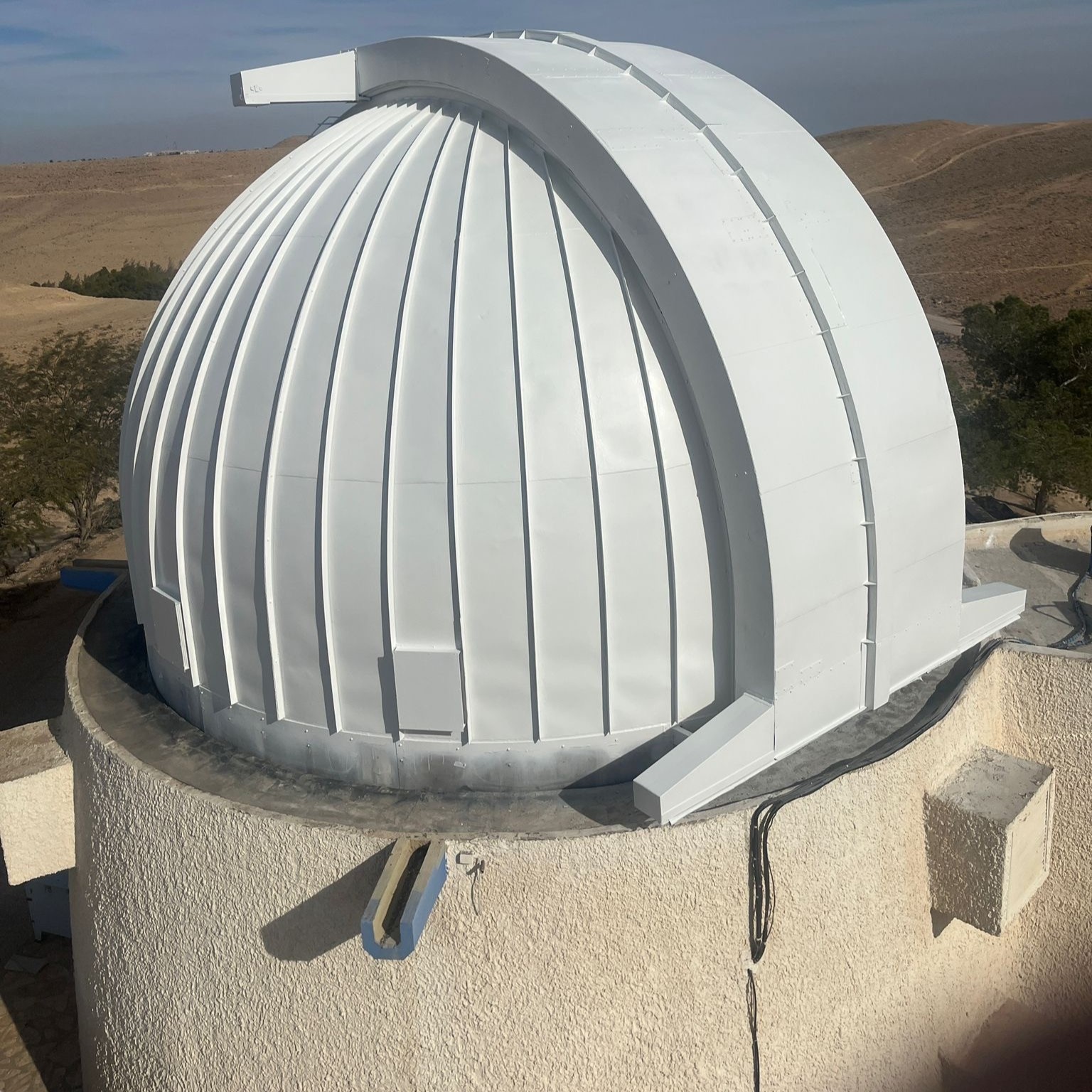Telescopic dome refurbished with RD-Monoguard
