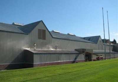 Renovation of the metal roofs of Wellesley College in the United States